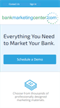 Mobile Screenshot of bankmarketingcenter.com